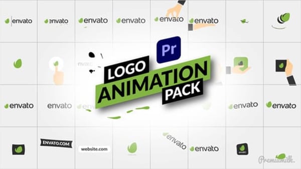 Logo Animation Pack for Premiere Pro - Logo Reveal Motion Templates Pack
