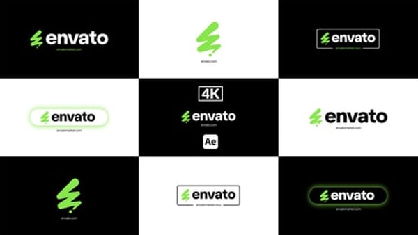 Logo Animations - Dynamic Brand Reveal Intro Outro Animation Template