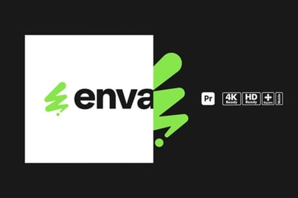 Logo Shapes for Premiere Pro - Modern Geometric Brand Identity Animation Template