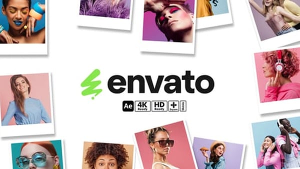 Logo Snapshots - Dynamic Photo Flash Brand Reveal Animation Template