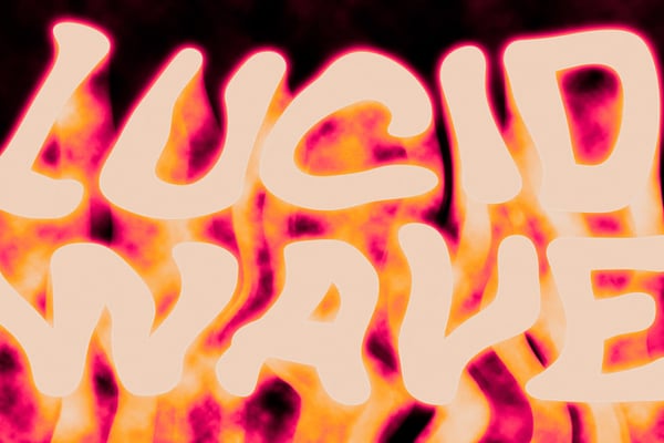 Lucid Wave Text Effect