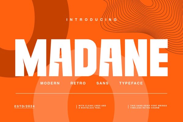 Madane – Sans Serif Typeface