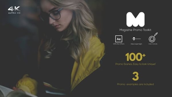 Magazine Promo Toolkit for After Effects — 100+ Scenes & Device Layouts