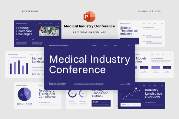 Medical Industry Conference Powerpoint