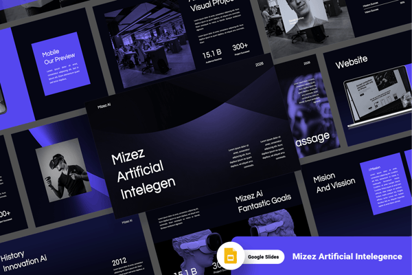 Mizez Ai – Artificial Intelegence Google Slides