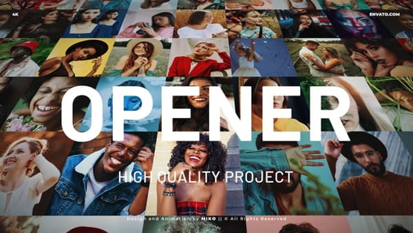 Mosaic Logo Opener