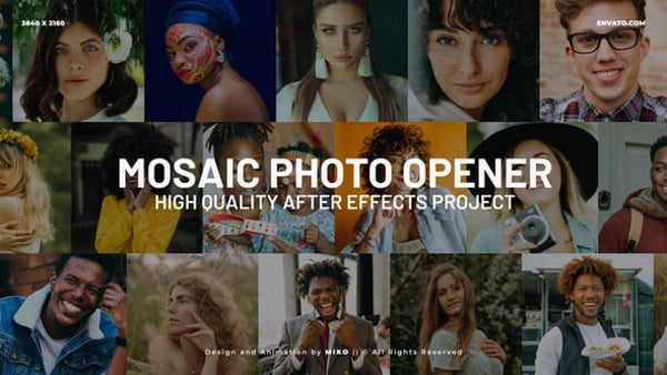 Mosaic Logo Opener