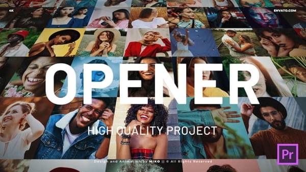 Mosaic Logo Opener