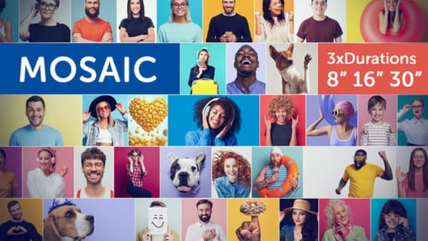 Mosaic Multiscreen Logo Opener for After Effects – Dynamic Promo Template