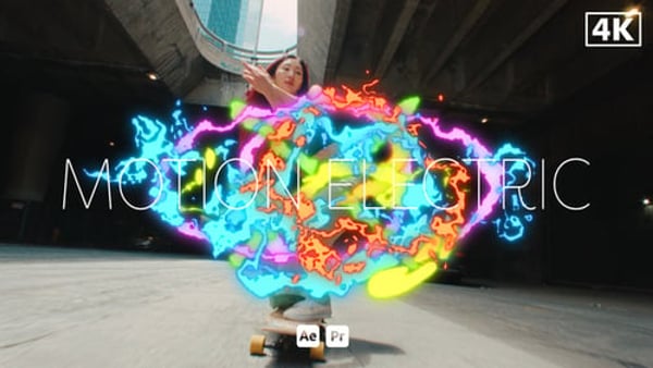 Motion Electric - High Voltage Energy Motion Graphics Animation Template