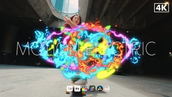 Motion Electric - High Voltage Energy Motion Graphics Animation Template