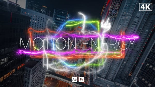 Motion Energy for Premiere Pro - Dynamic Energy Motion Graphics Template