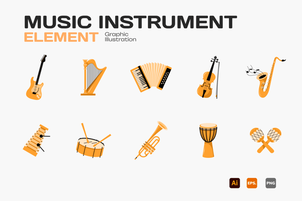 Music Instrument Element