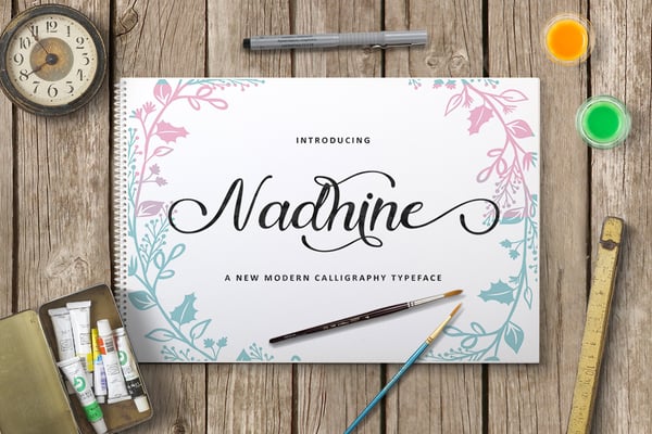 Nadhine Script