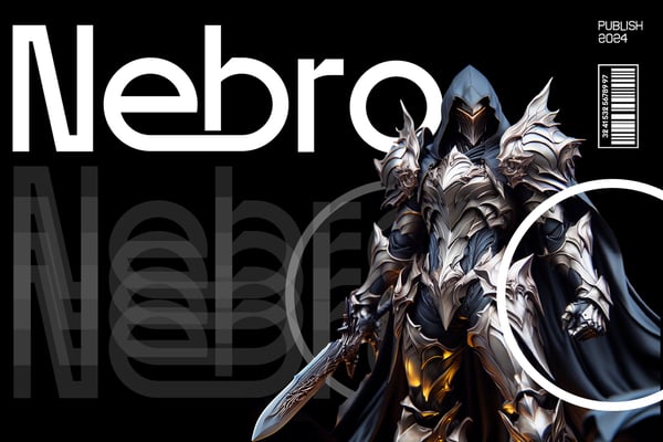 Nebro – Modern Sans Serif Typeface