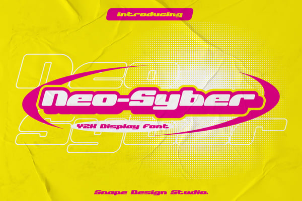 Neo-Syber - Y2K Font