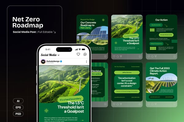 Net Zero Roadmap - Instagram Post