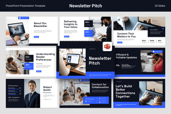 Newsletter Pitch Powerpoint