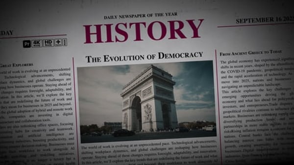 Newspaper Overlays for Premiere Pro - Vintage Paper Texture News Print Motion Effects Pack