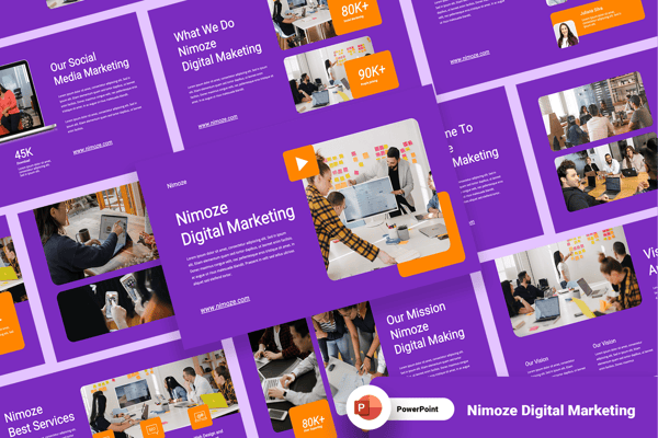 Nimoze – Digital Maketing PowerPoint