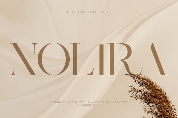 Nolira – Elegant Serif Font