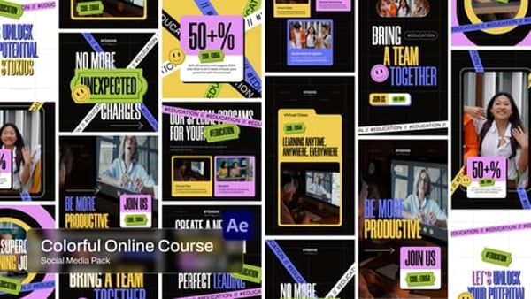 Online Course Social Media Pack