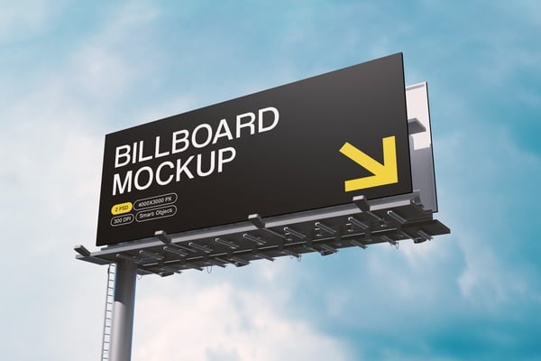 Outdoor Billboard Mockup
