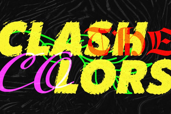 Overprint Text Effect
