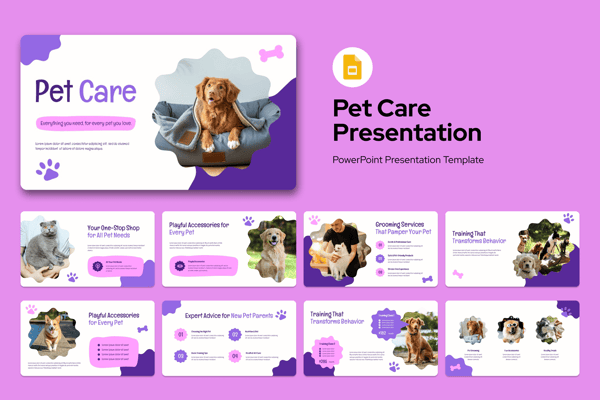 Pet Shop Google Slides