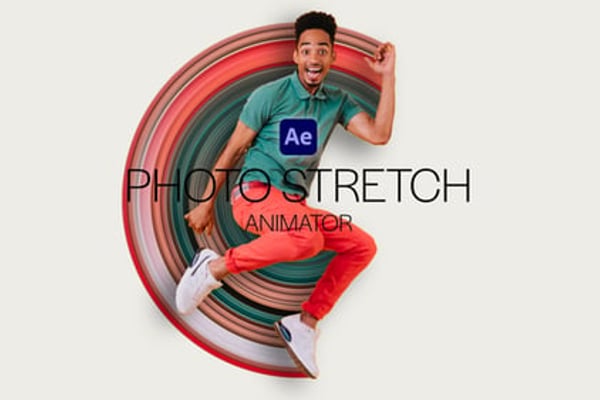 Photo Stretch Animator - Stretch Distortion Photo Animation Template