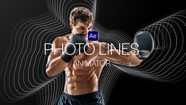 PhotoLines Animator - Dynamic Lines Photo Animation Template
