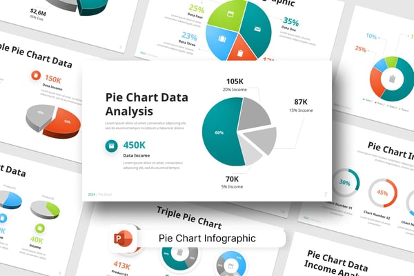 Pie Chart Infographic Template