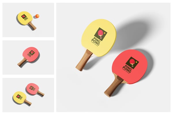 PIng Pong Paddle Mockup