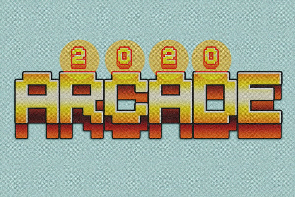 Pixel Grain Text Effects