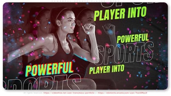 Powerful Sports Player Intro