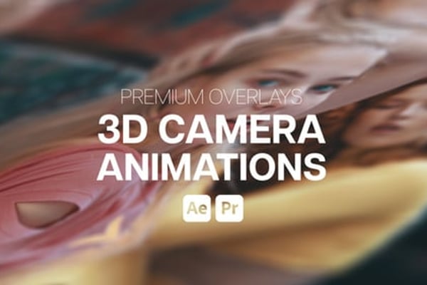 Premium Overlays 3D Camera Animations | Dynamic Depth Motion Effects for Video and Motion Graphics