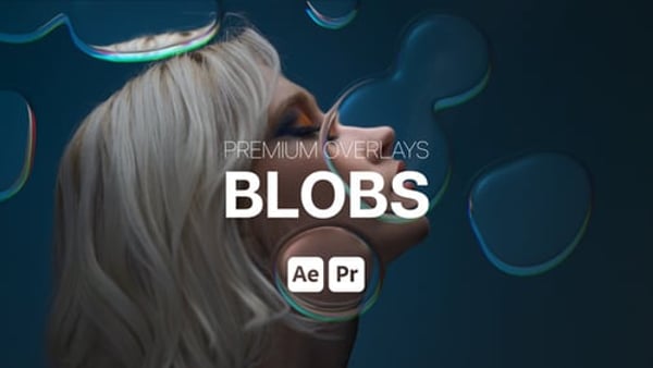 Premium Overlays Blobs - Organic Liquid Shape Motion Effects Pack