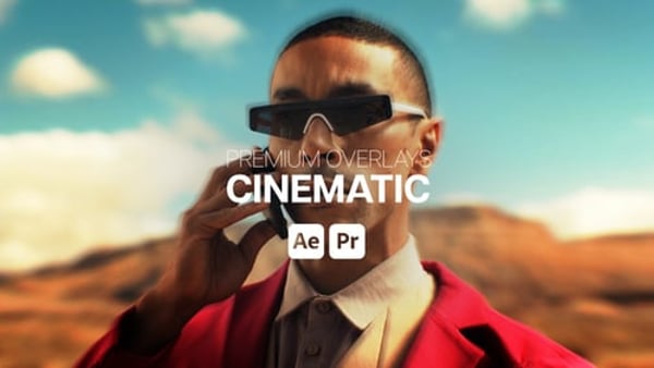 Premium Overlays Cinematic - Dramatic Film Style Motion Effects Pack