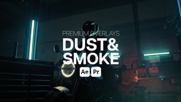Premium Overlays Dust & Smoke - Smoke Dust Motion Overlay Effects Pack
