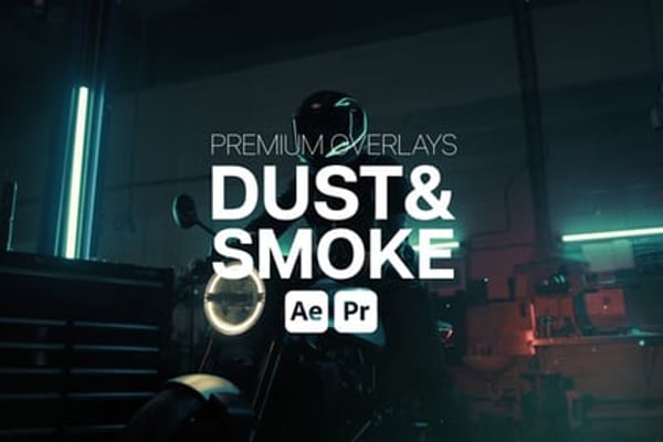 Premium Overlays Dust & Smoke - Smoke Dust Motion Overlay Effects Pack