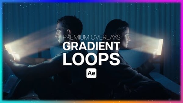 Premium Overlays Gradient Loops – Seamless Animated Motion Effects Pack
