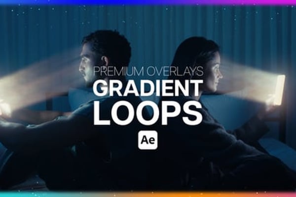 Premium Overlays Gradient Loops – Seamless Animated Motion Effects Pack