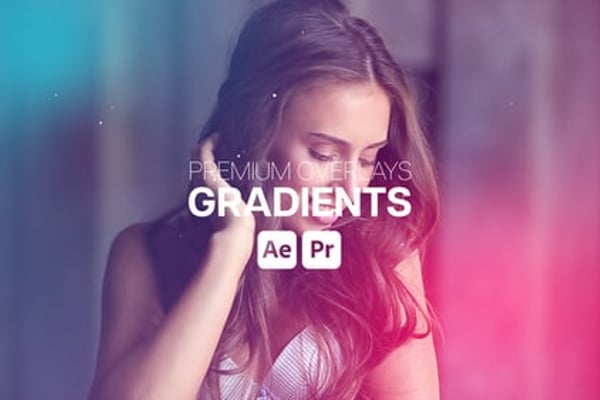 Premium Overlays Gradients - Gradient Color Motion Overlay Effects Pack