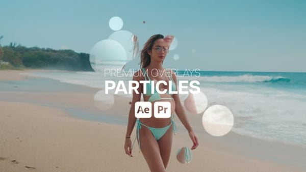 Premium Overlays Particles - Particle Motion Effects Overlay Pack