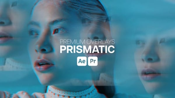 Premium Overlays Prismatic - Prism Light Motion Overlay Effects Pack