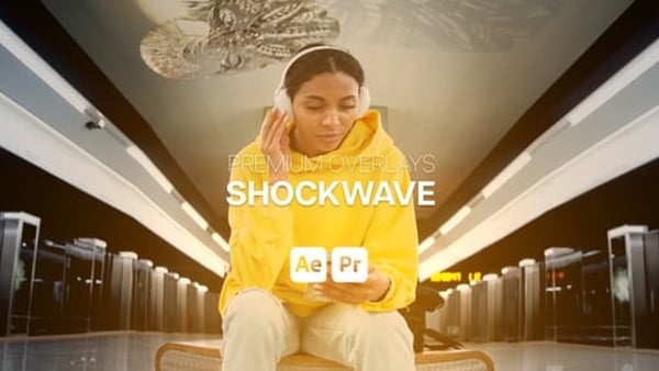 Premium Overlays Shockwave - Energy Pulse Impact Motion Effects Pack