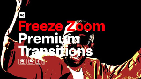 Premium Transitions Freeze Zoom – High Impact Zoom Cut Motion Effects Pack