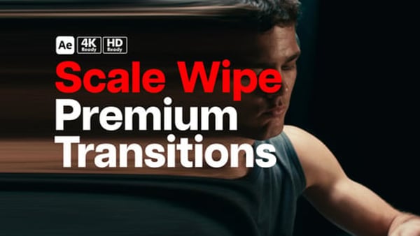 Premium Transitions Scale Wipe - Smooth Scale Transition Effects Pack