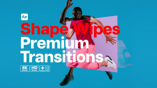 Premium Transitions Shape Wipes - Dynamic Geometric Transition Effects Pack