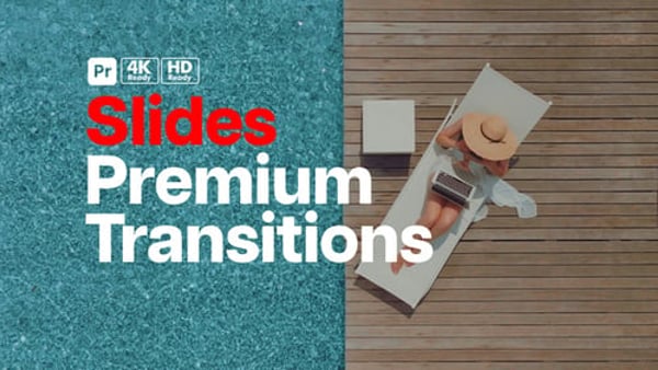 Premium Transitions Slides for Premiere Pro - Smooth Slide Transition Effects Pack